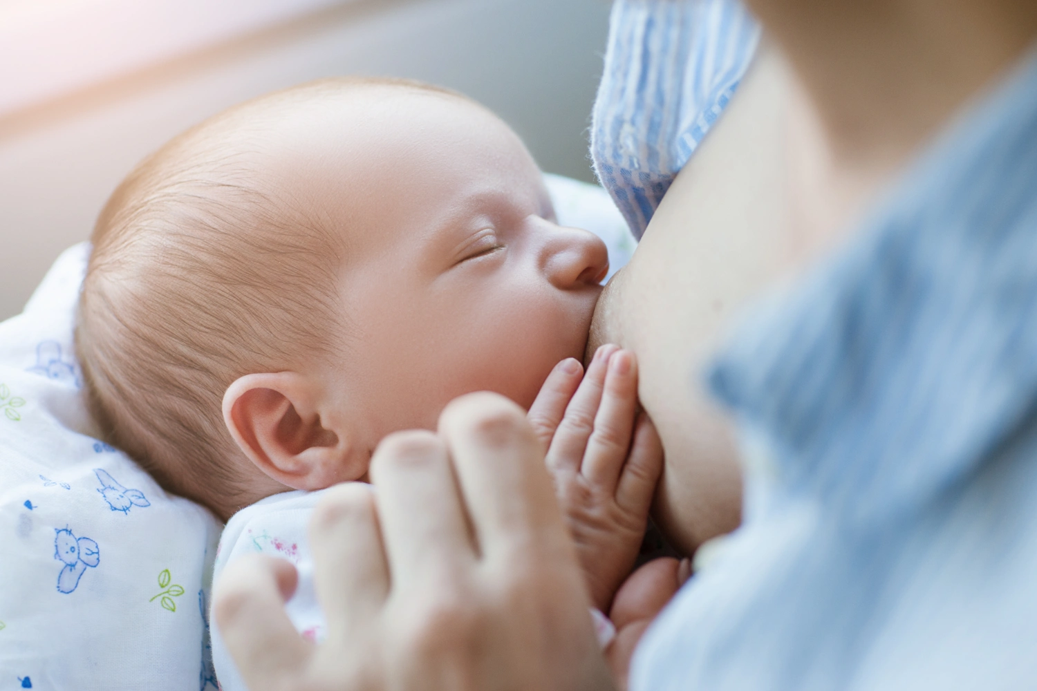 Breastfeeding baby